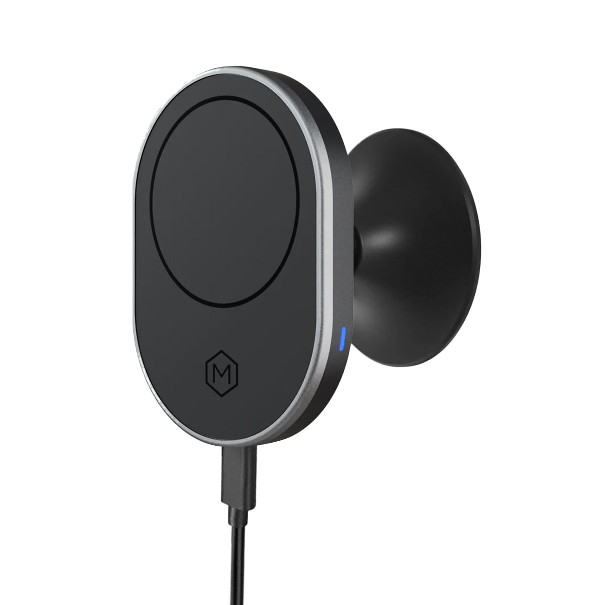 Magsafe Wireless Car Charger Dash Mount (Version 2.0) 360 Rotating Magnetic Phone Holder For Iphone 16/15/14/13/12-15W Fast Char