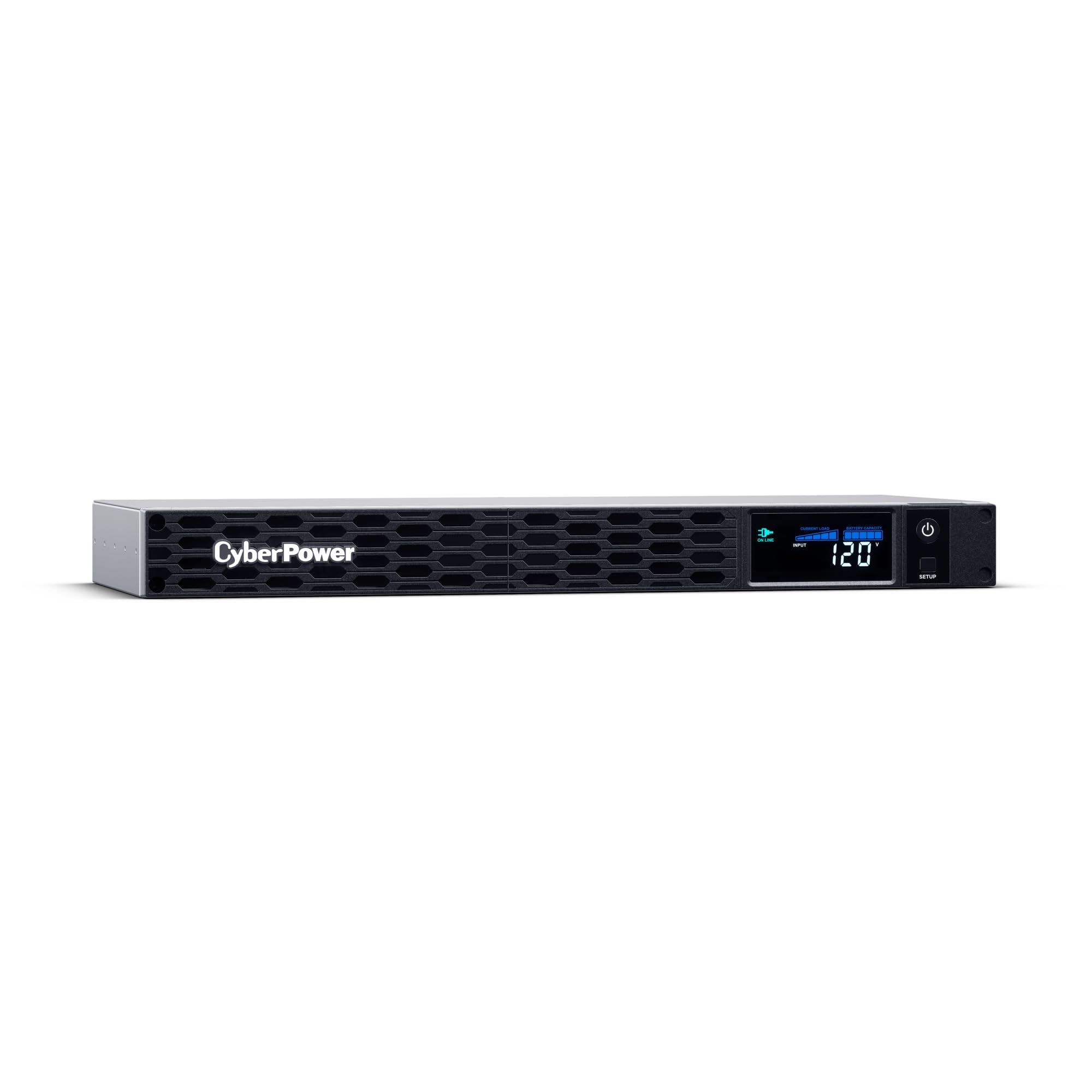 Cyberpower Cp700Pfcrm1U Pfc Sinewave Ups, 700Va/400W, 6 Outlets, Avr, 1U Rackmount