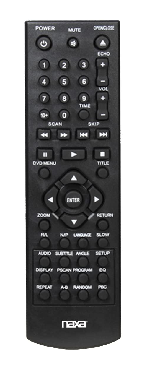 Naxa Nd 864 5.1 Channel High Powered Home Theater Dvd And Karaoke Speaker Surround Sound System, Black