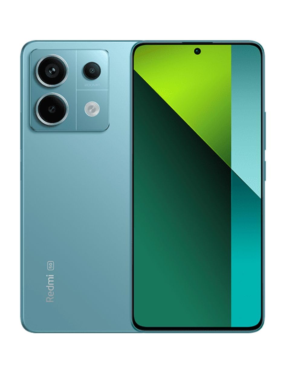 Xiaomi Redmi Note 13 Pro 5G (256Gb + 8Gb) 6.67' 200Mp Triple (For Tmobile Mint Tello & Global) Global Bands Unlocked (Ocean Teal Global Rom)
