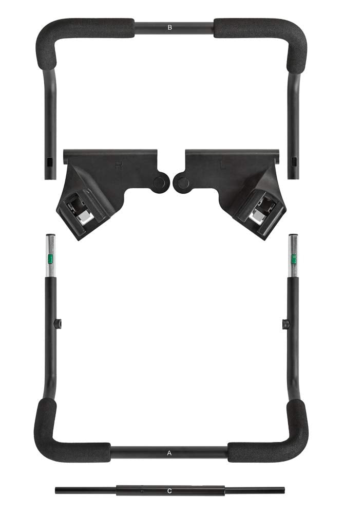 Baby Jogger Chicco/Peg Perego Car Seat Adapters For City Mini 2 And City Mini Gt2 Strollers, Black