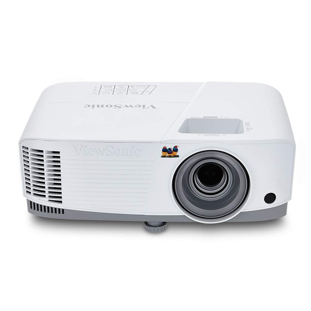 Viewsonic Pg707W 4000 Lumens Wxga Networkable Dlp Projector With Hdmi 1.3X Optical Zoom And Low Input Lag For Home And Corporate