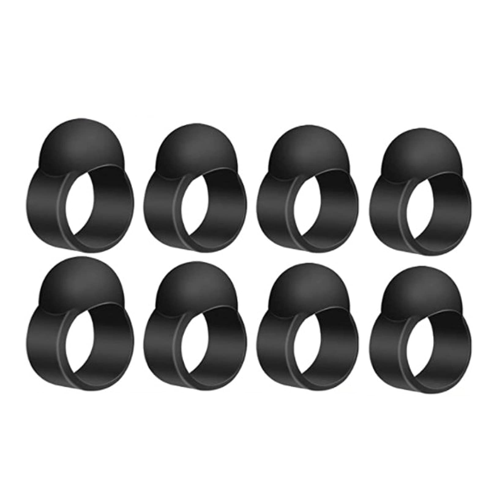 pekdi 8pcs Steel Tongue Drum Playing Accessory Percussion Musical Instruments Accessories Steel Tongue Drum Finger Cot