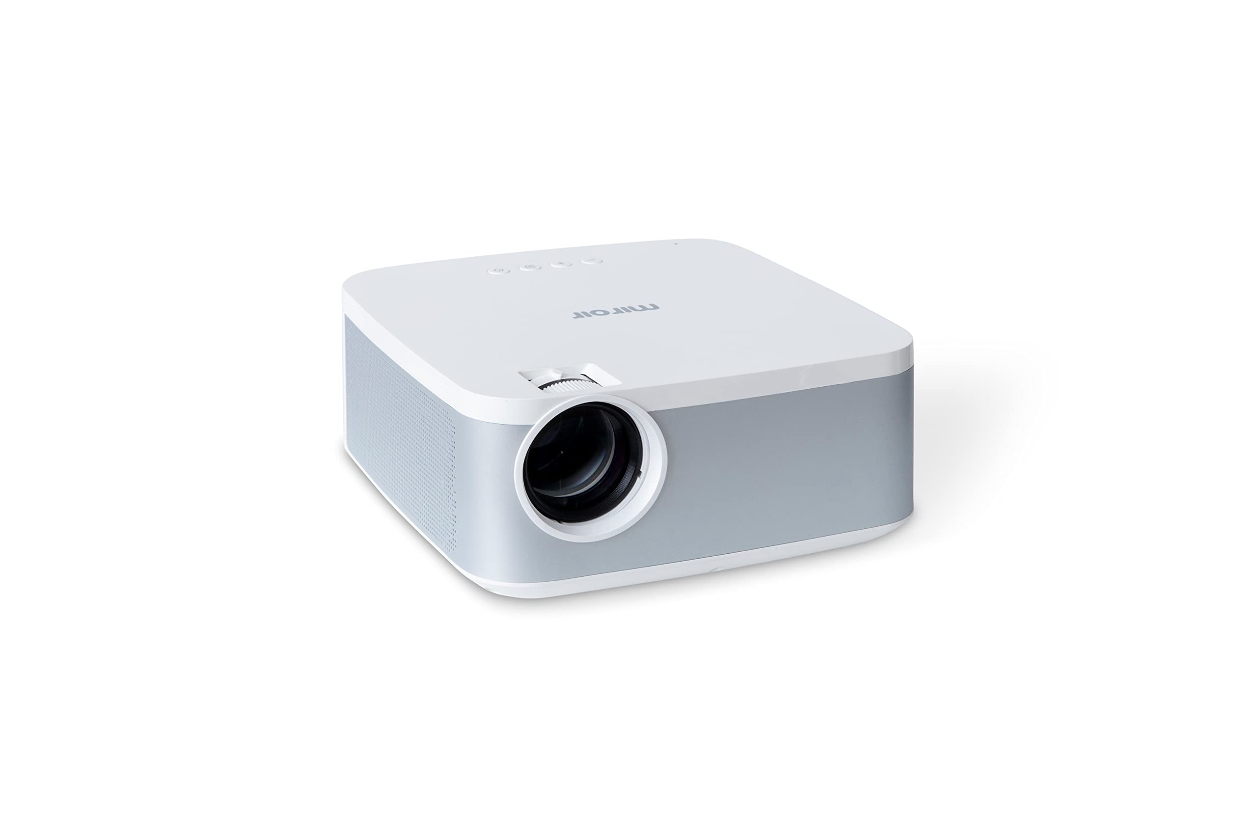 Miroir L500S 1080P Smart Streaming Mini Projector, 90 Inch Screen, Movie Projector, 5G Wifi And Bluetooth