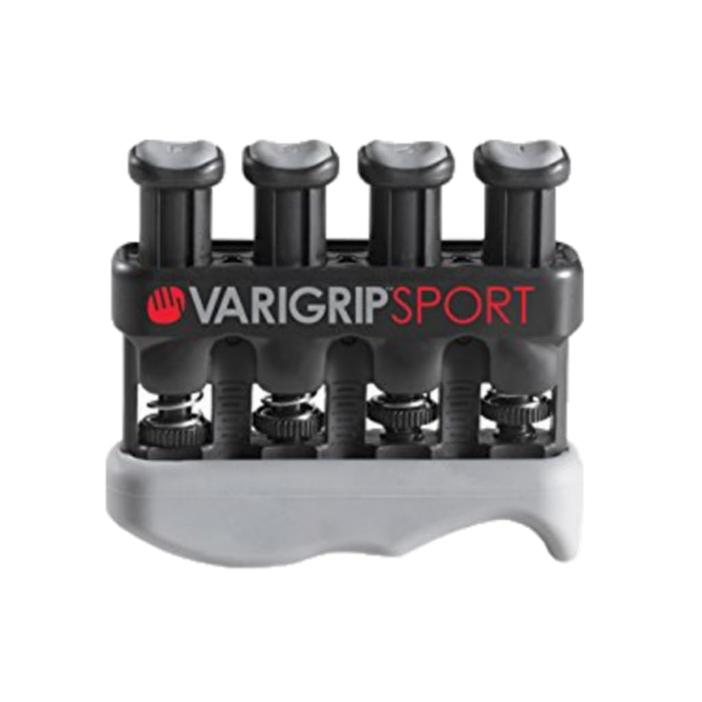 Dynatomy VariGrip Sport (VGSP), Adjustable Resistance, Medium, Heavy Finger, Hand Exerciser, Grip Strengthener, Extra-Wide Base,