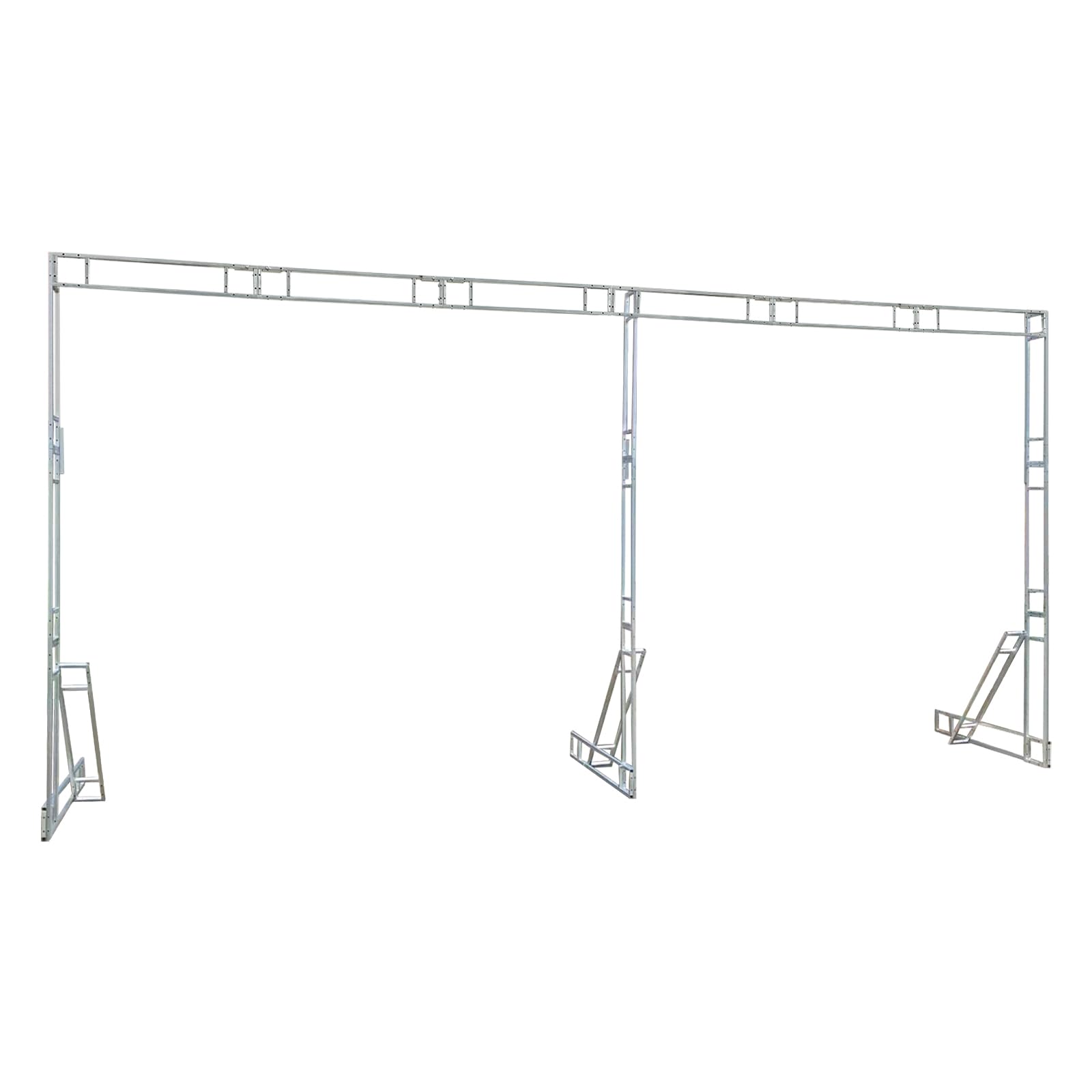 Wupyi Professional Backdrop Stand Kit,10'X 20' Heavy Duty Background Support System Curtain Frame Metal Stand For Wedding Party