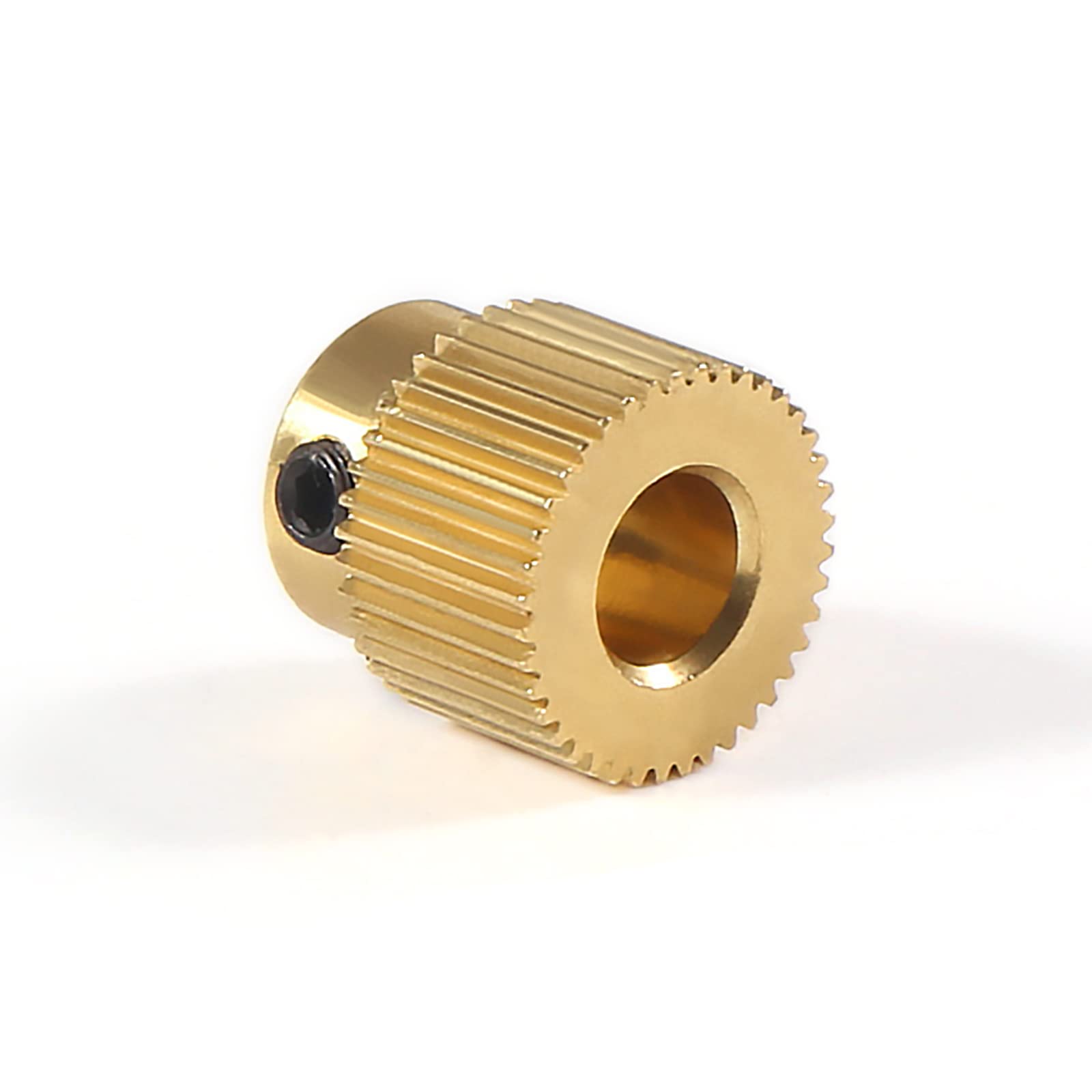 15Pcs Extruder Wheel 40 Teeth Gear Brass Extruder Wheel Gear 3D Printer Parts Compatible With Cr 10, Cr 10S, S4, S5, Ender 3, En