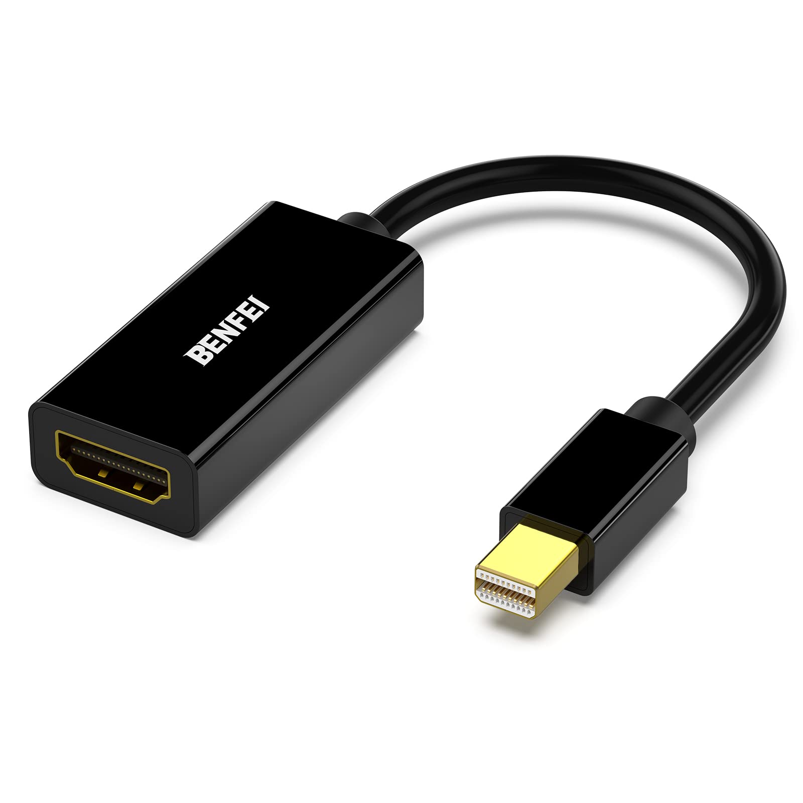BENFEI Mini DisplayPort to HDMI, Mini DP(Thunderbolt) to HDMI Converter Gold-Plated Cord Compatible for MacBook Pro, MacBook Air