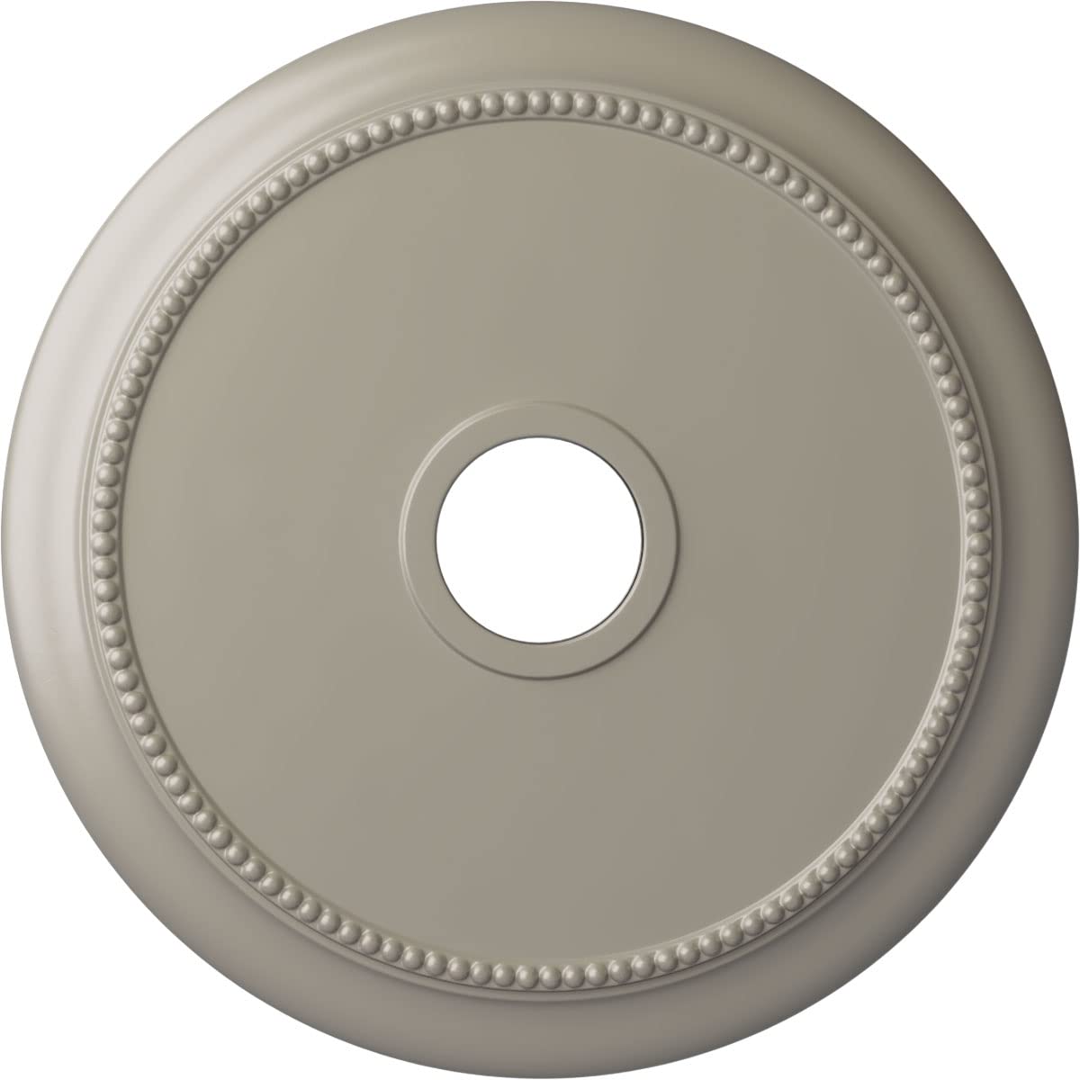 Ekena Millwork Crendon Ceiling Medallion, Pearl White