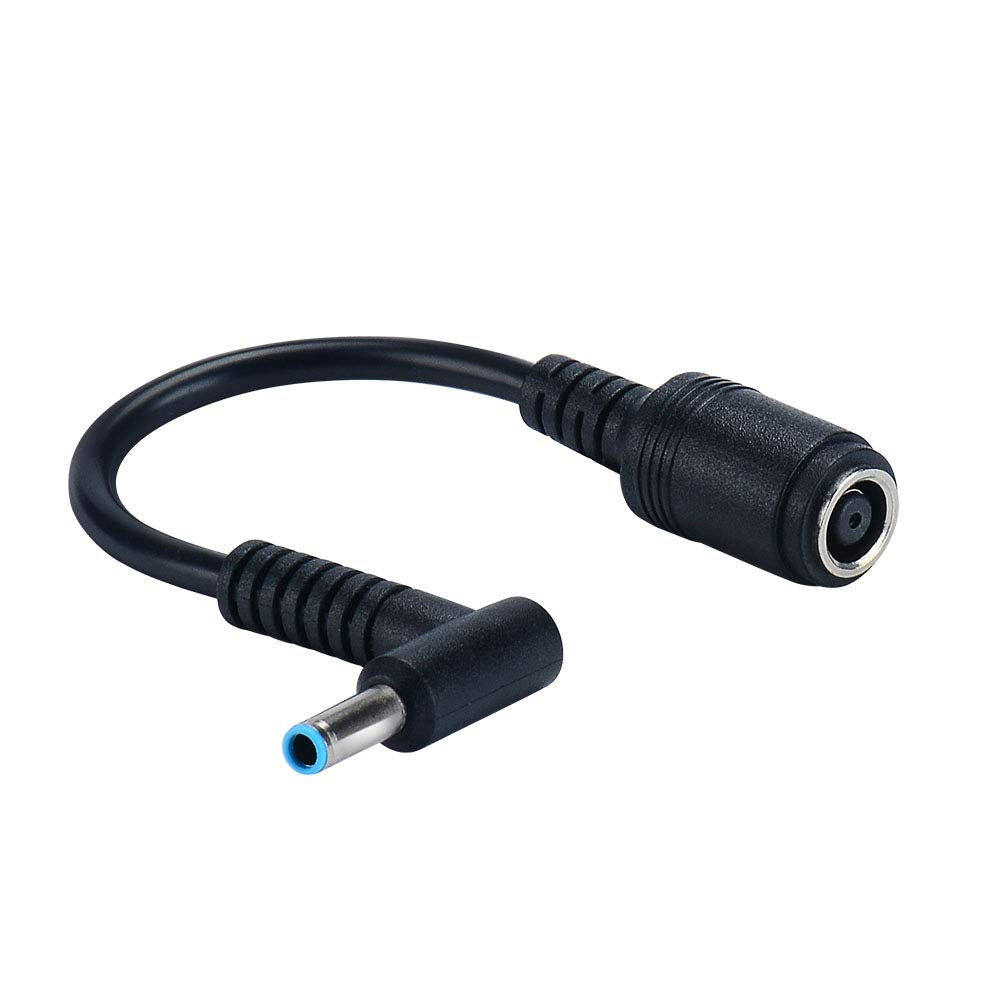 Lvpowa+ For Hp Charger Adapter Tip, 7.4X5.0Mm To 4.5X3.0Mm Tip Connector Converter For Hp Stream Spectre Pavilion Envy Elitebook Split Chromebook Power Cord [2 Pack]