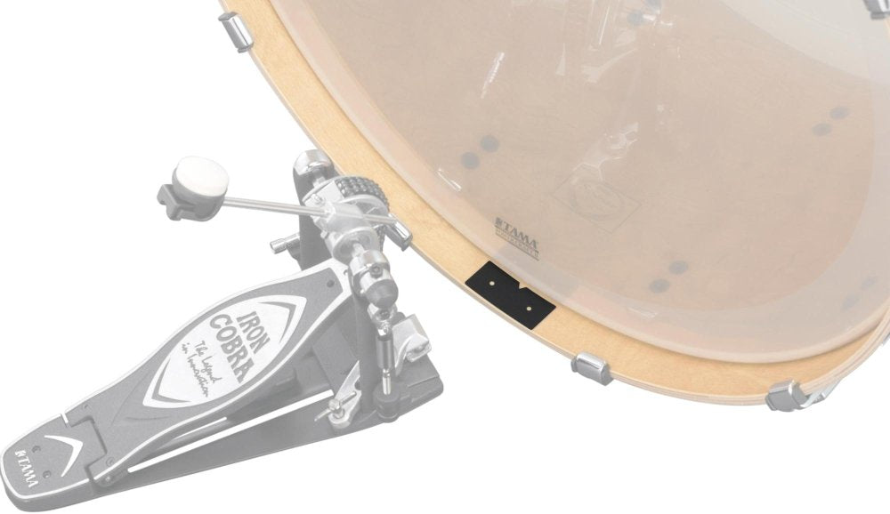 Tama Whp2 Wood Hoop Protector (2Pcs/Pack),Red