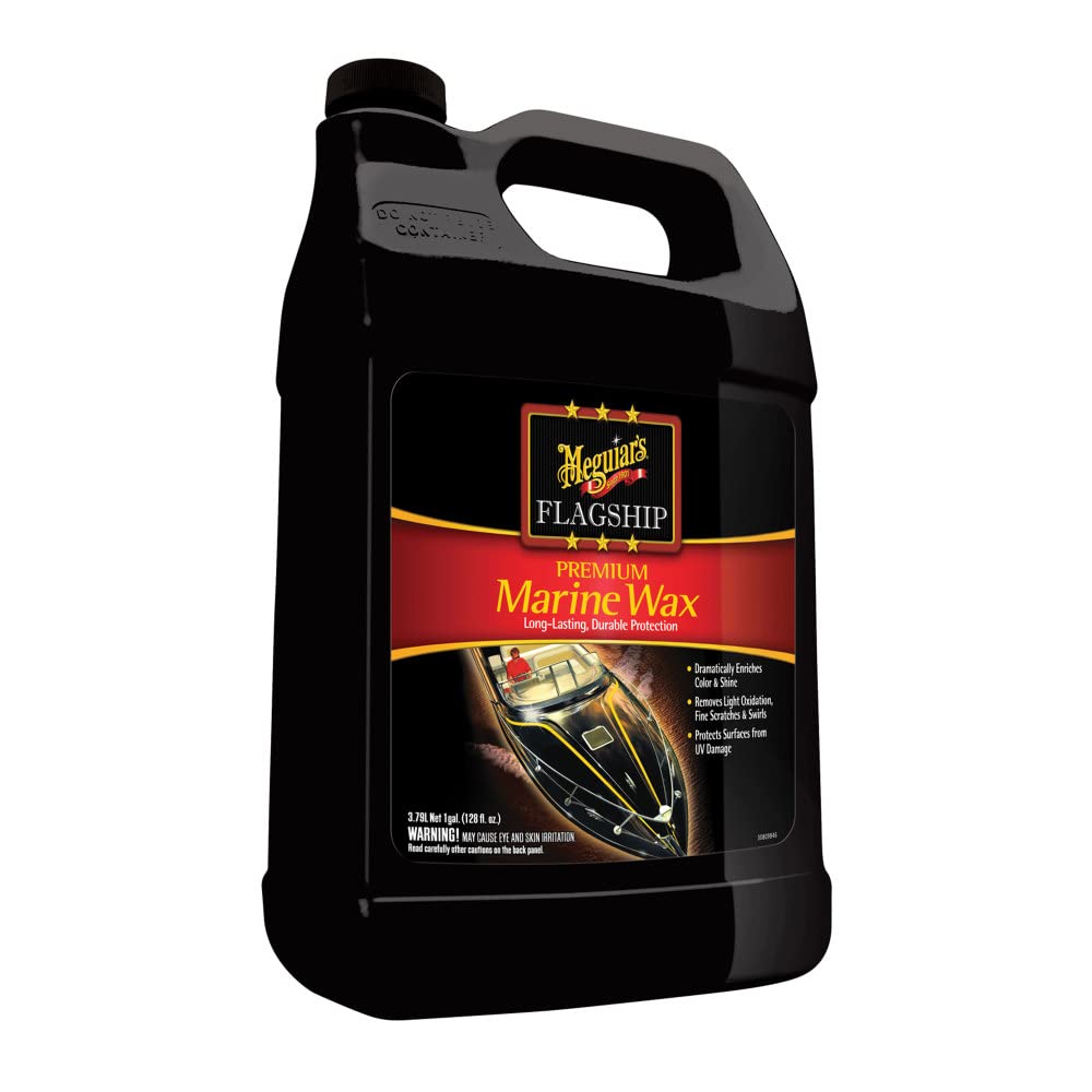 Meguiar'S M6301 Flagship Premium Marine Wax, 1 Gallon (Packaging May Vary),WBAUVB00AJVLISI
