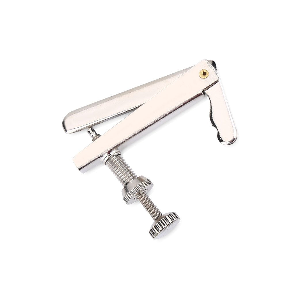 Vbestlife Cello String Fine Tuner, 4Pcs Metal Fine Tuners String Adjusters Replacement Parts For 3/4 4/4 Cello(Silver)