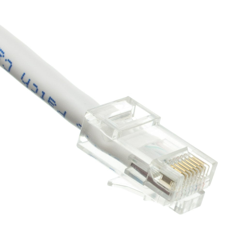 Bootless Packet Cablewholesale 3 Foot Cat6 White Ethernet Patch Cable, Bootless, 24Awg ...
