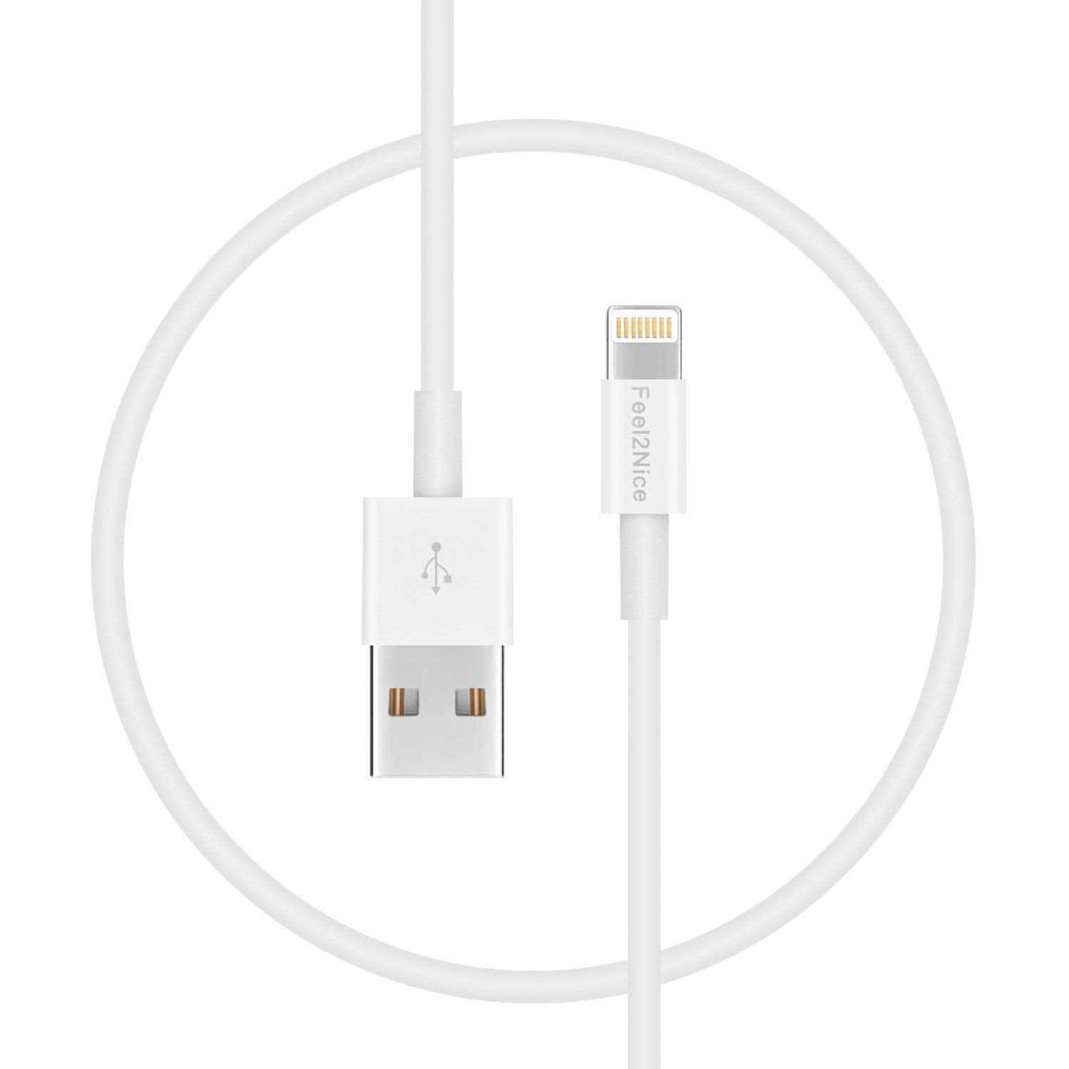 [ Mfi Certified ] 5Pack 6Ft Iphone Charger Cable, Long Lightning Cable 6 Foot, High Fast 6 Feet Iphone Charging Cable Cord Connector For Iphone 12 Mini 12 Pro Max 11 Pro Max Xs Xr X 6 Airpods