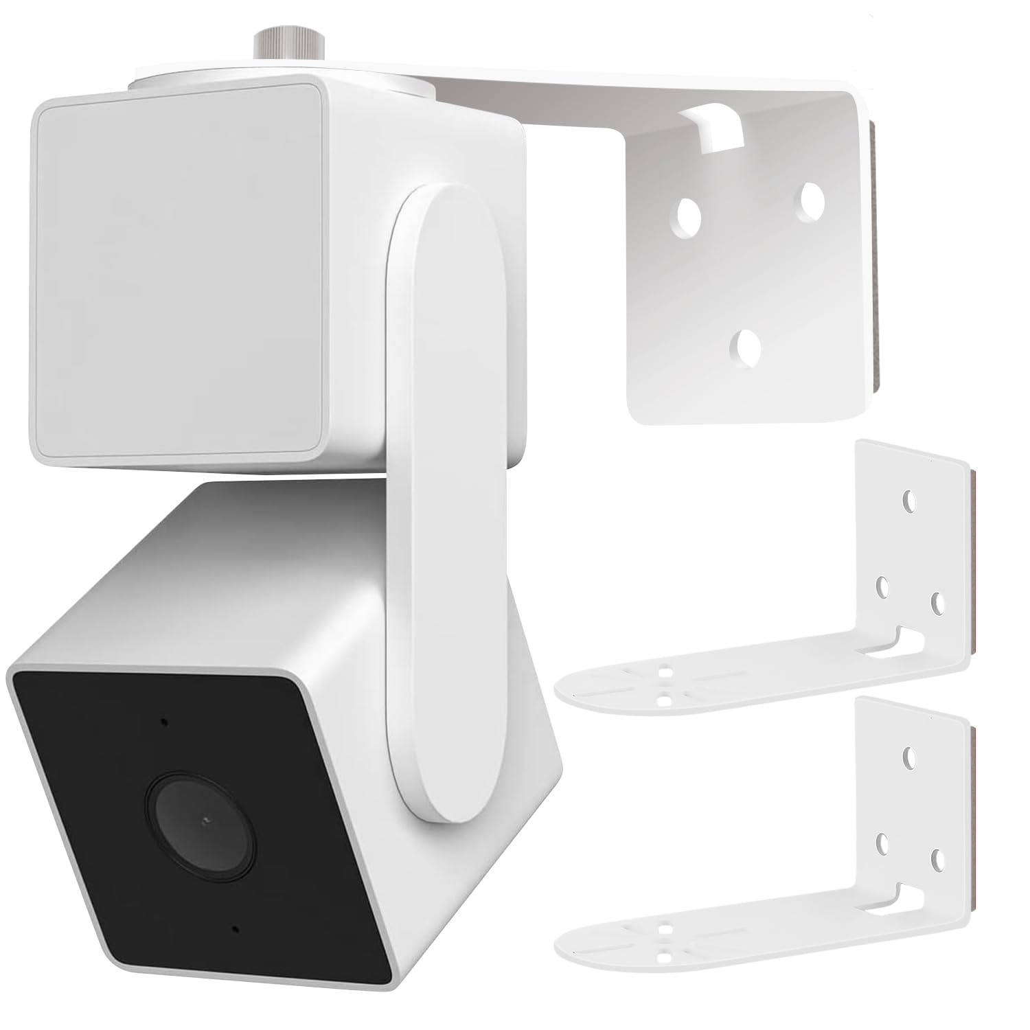 BFYTN 2Pack Adjustable Wall Mount for eufyCam 2C/2C Pro, 3C/S300, SoloCam S220, White Camera Mount Bracket