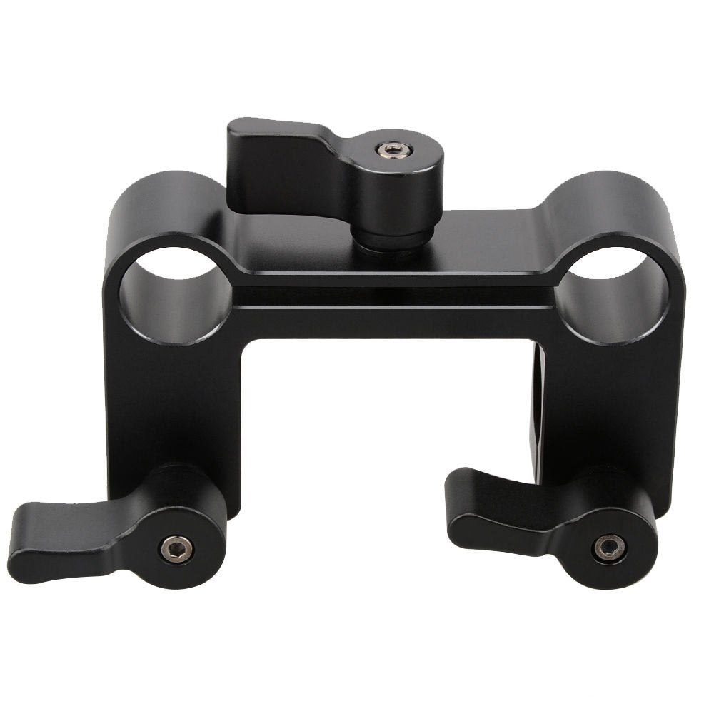 CAMVATE 15mm Rod Offset Railblock 90 Degree DSLR Support Set - 0945