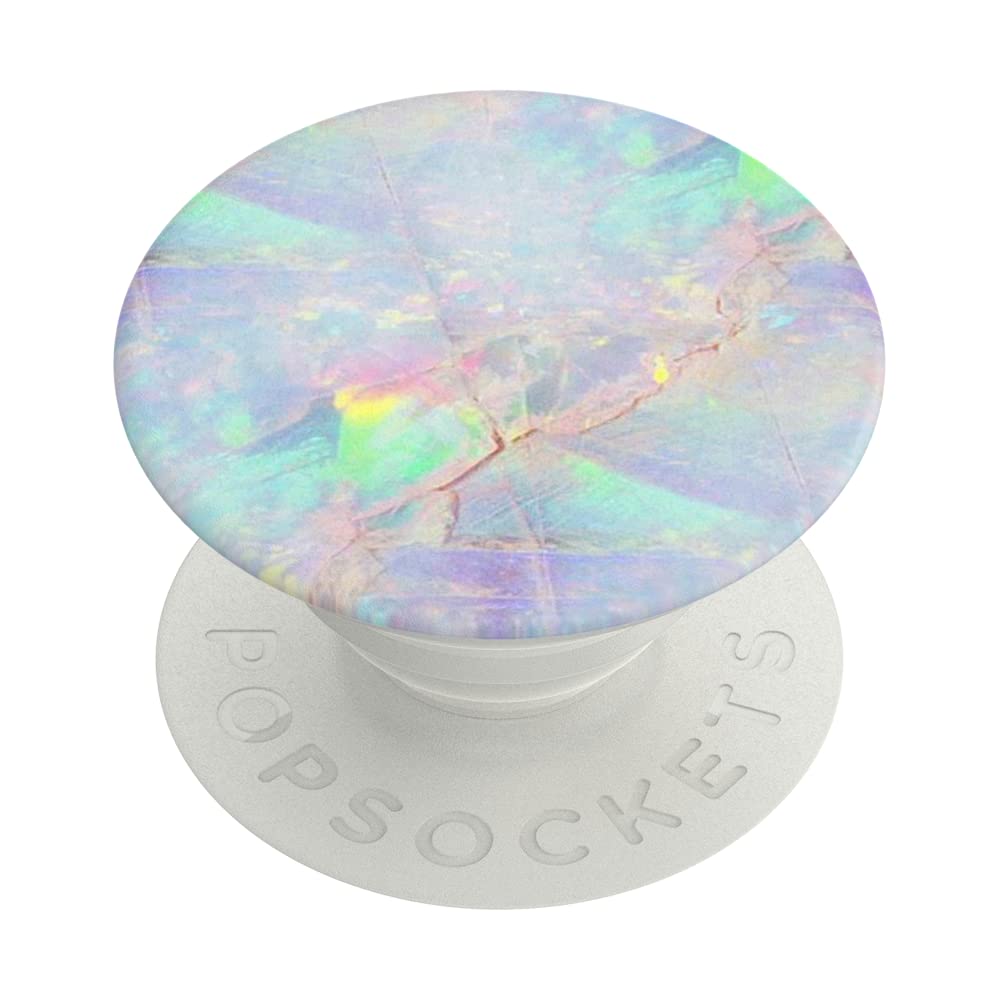 PopSockets Phone Grip with Expanding Kickstand, Marble PopGrip   Opal