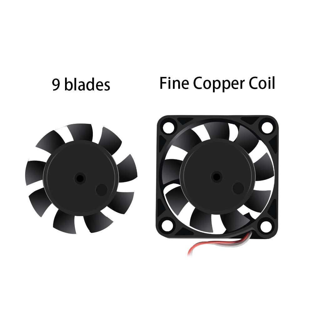 4 Pack Usb Brushless Cooling Fan 40Mm Fan High Performance Dc 5V Cooling Fan Speed 4200 Rpm Fan For Small Appliances Series Repl