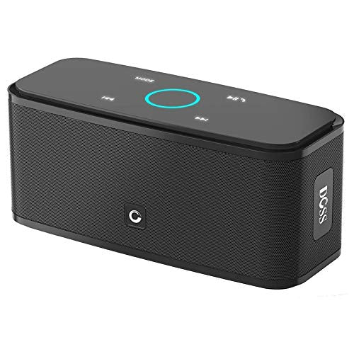 Bluetooth Speaker, Doss Soundbox Touch Portable Wireless Bluetooth Speaker With 12W Hd Sound And Bass, Ipx5 Waterproof, 20H Play