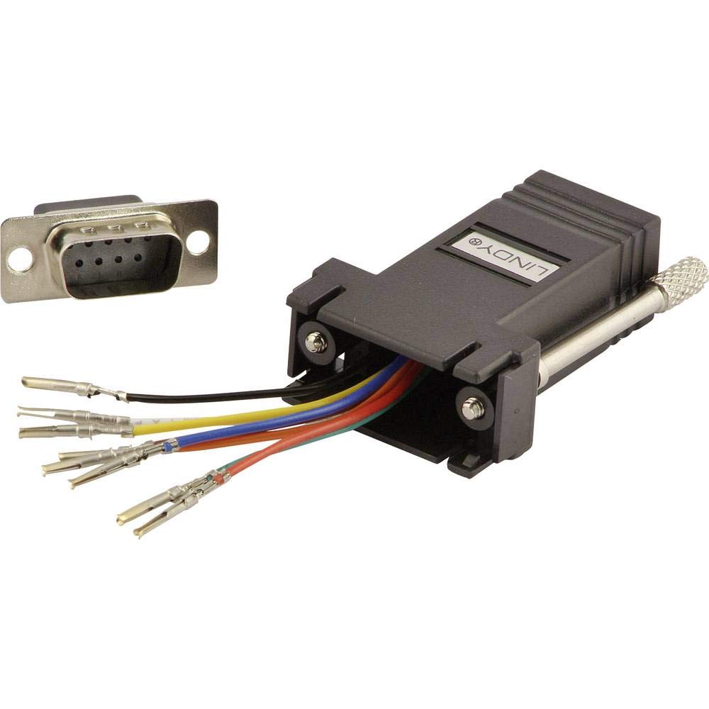 LINDY RJ-45 Female to 9 Way D Male (70246)