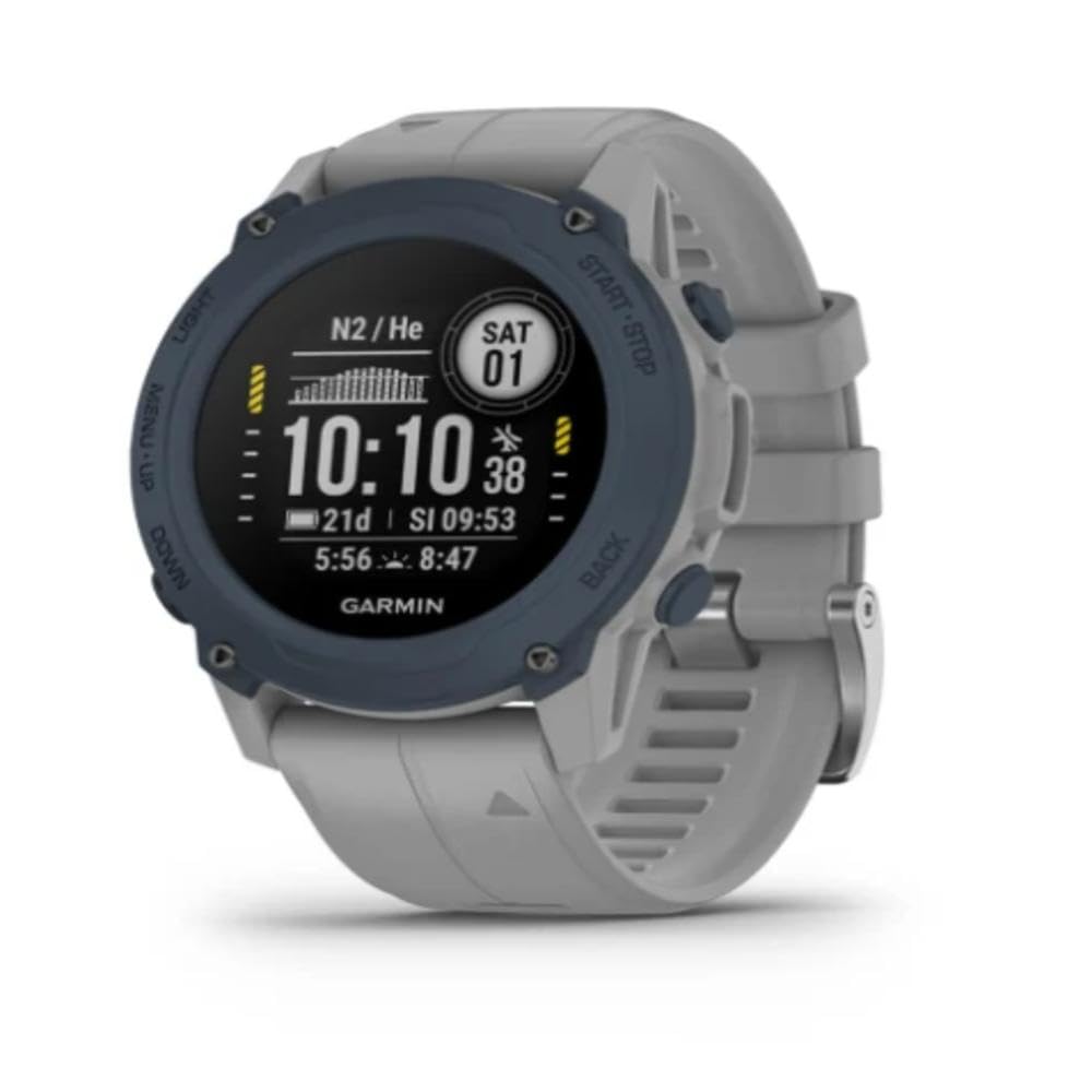 Garmin Descent G1, Rugged Dive Computer, Multiple Dive Modes, Activity Tracking, Powder Gray