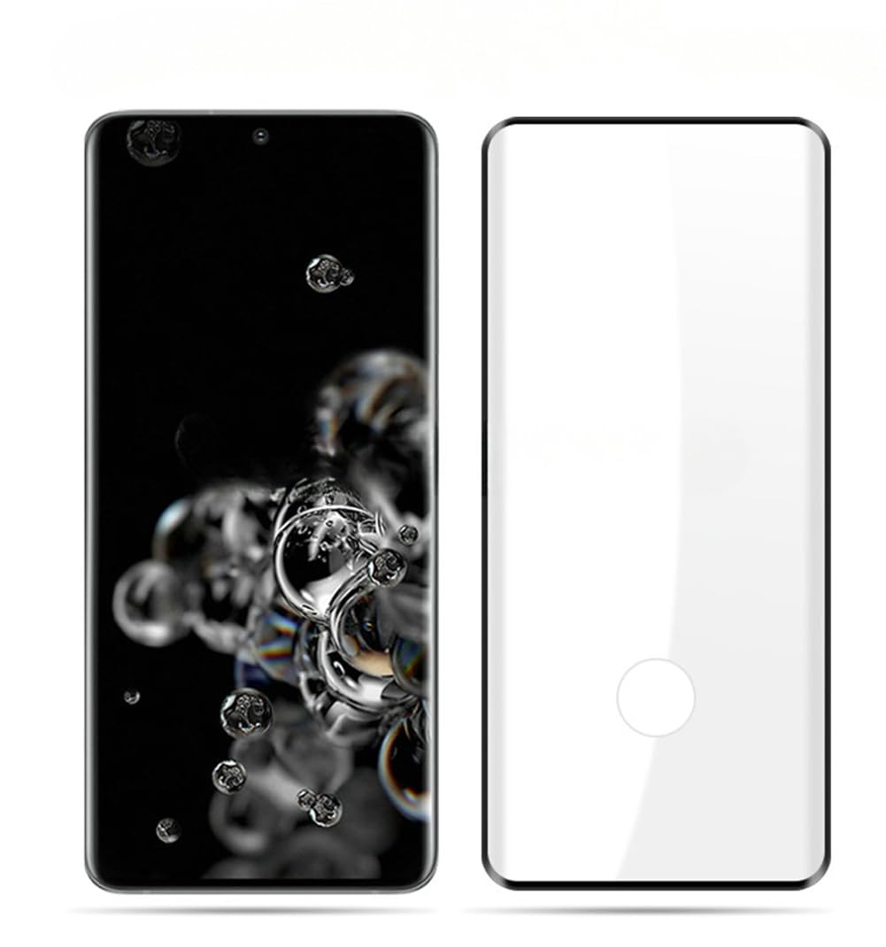 Kepuch 2 Pack Tempered Glass Screen Protector For Samsung Galaxy S20 Ultra, S11+