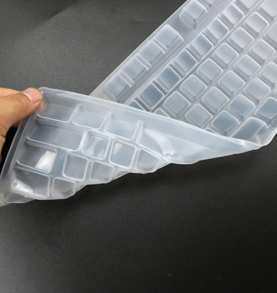 Silicone Keyboard Skin Cover Compatible For Logitech G213 Prodigy Gaming Keyboard, Logitech G810 G610 Orion Mechanical Gaming Ke