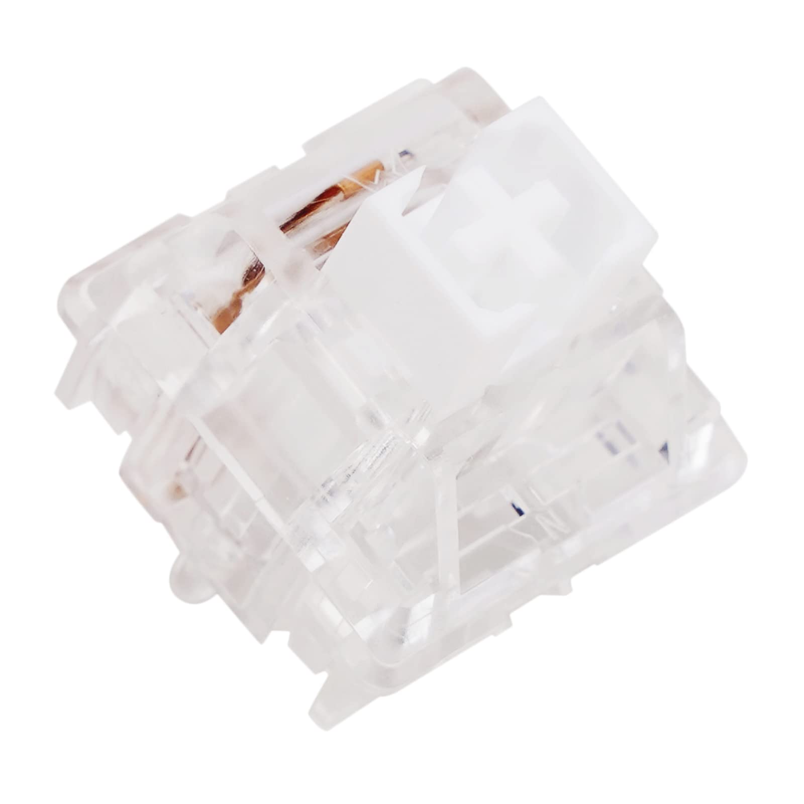 Ws Aurora Series Linear Mechanical Keyboard Switches 5 Pins Pcb Mount Lubed Switches Clear(35Pcs)