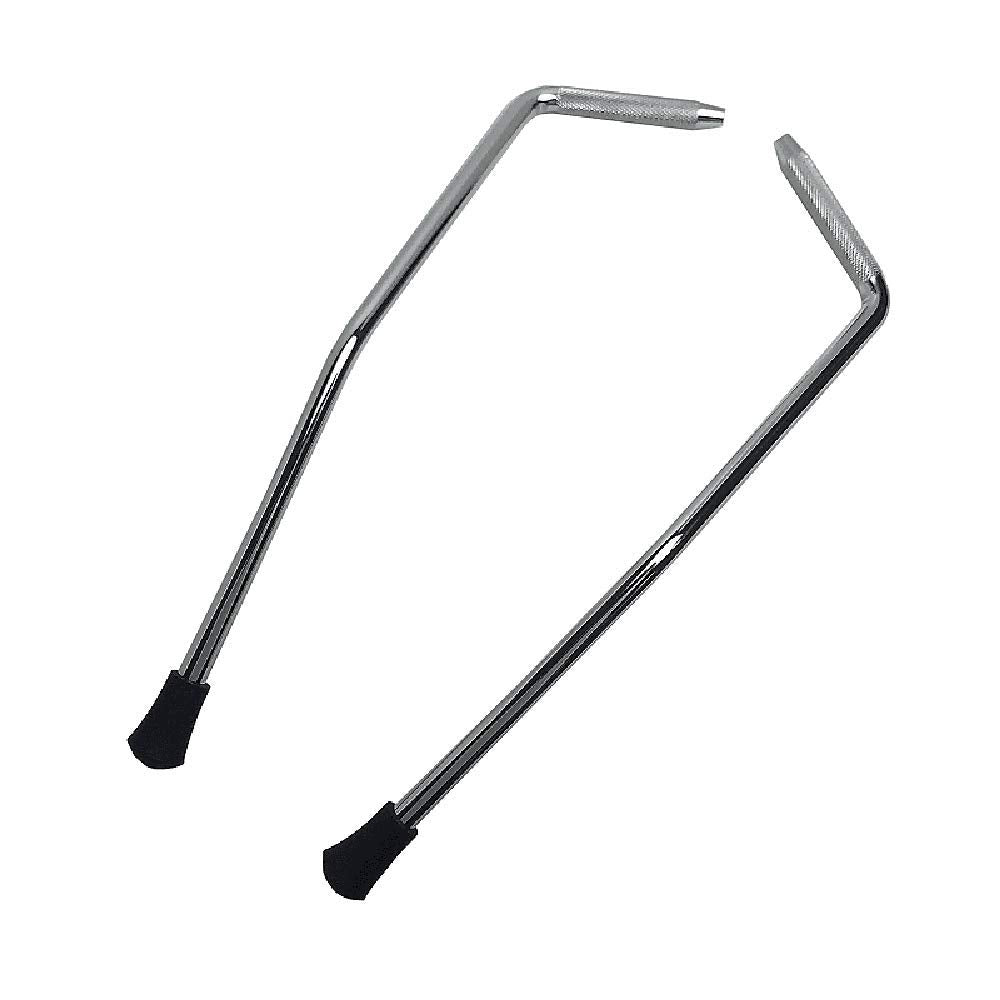 Ludwig 10.5'' X 9.5Mm Gull Wing Bass Drum Spurs For 18'' & 20'' Drums, Pc40062