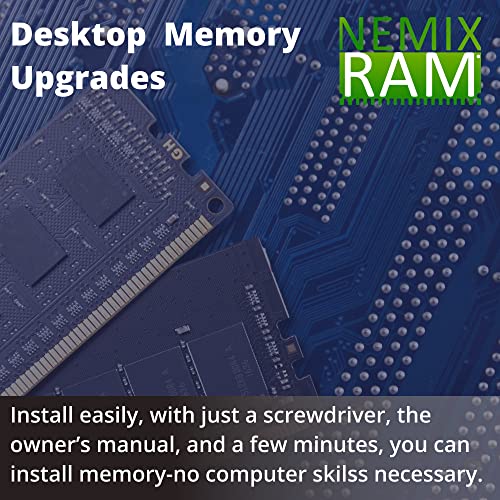 Nemix Ram 32Gb (4X8Gb) Ddr3 1333Mhz Pc3 10600 2Rx8 1.5V 240 Pin Non Ecc Udimm Unbuffered Desktop Memory Kit