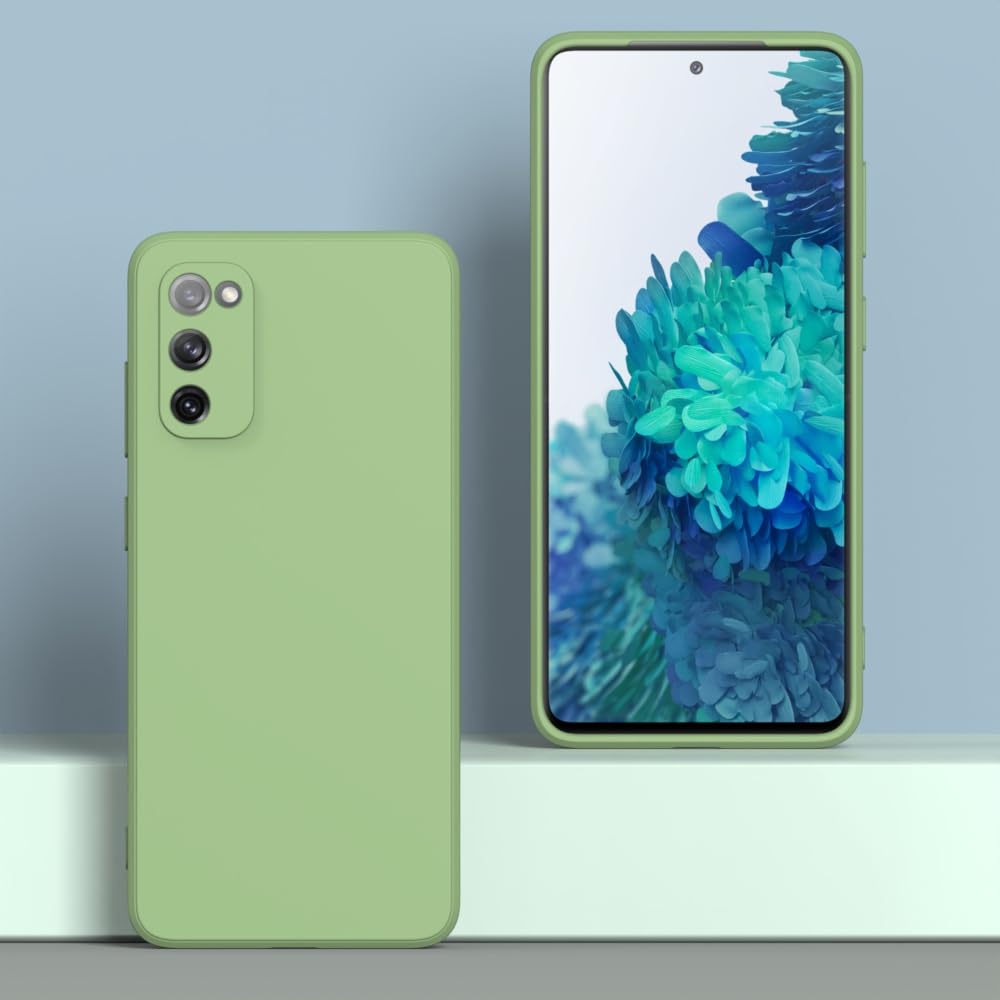 Wogroo For Samsung Galaxy S20 Fe Case Green, Scratch Resistant With Soft Touch, Slim Thin Phone Cover For Samsung Galaxy S20 Fe