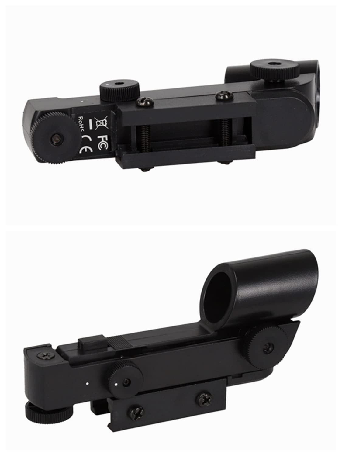 Red Dot Finderscope,Astronomical Telescope Star Pointer Viewfinder Star Finder Scope With 4 Pcs Slide In Bracket,Compatible With