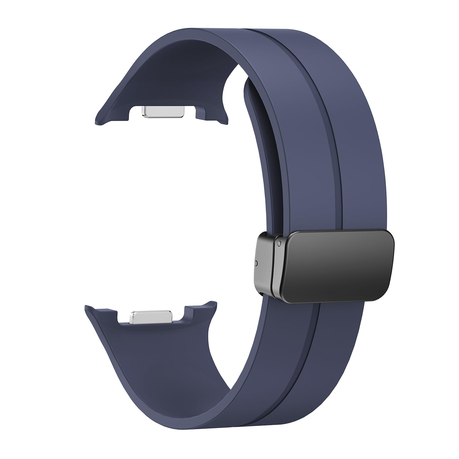 Sodhad Magnetic Band Compatible With Samsung Galaxy Watch 8 Classic 46Mm Soft Silicone Magnet Adjustable Classic Wristbands For