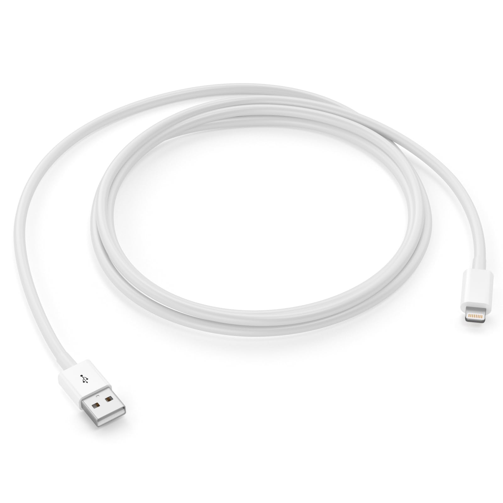 USB A to Lightning Cable 3FT for iPhone 14 13 12 11 Pro Max XR XS X(White)