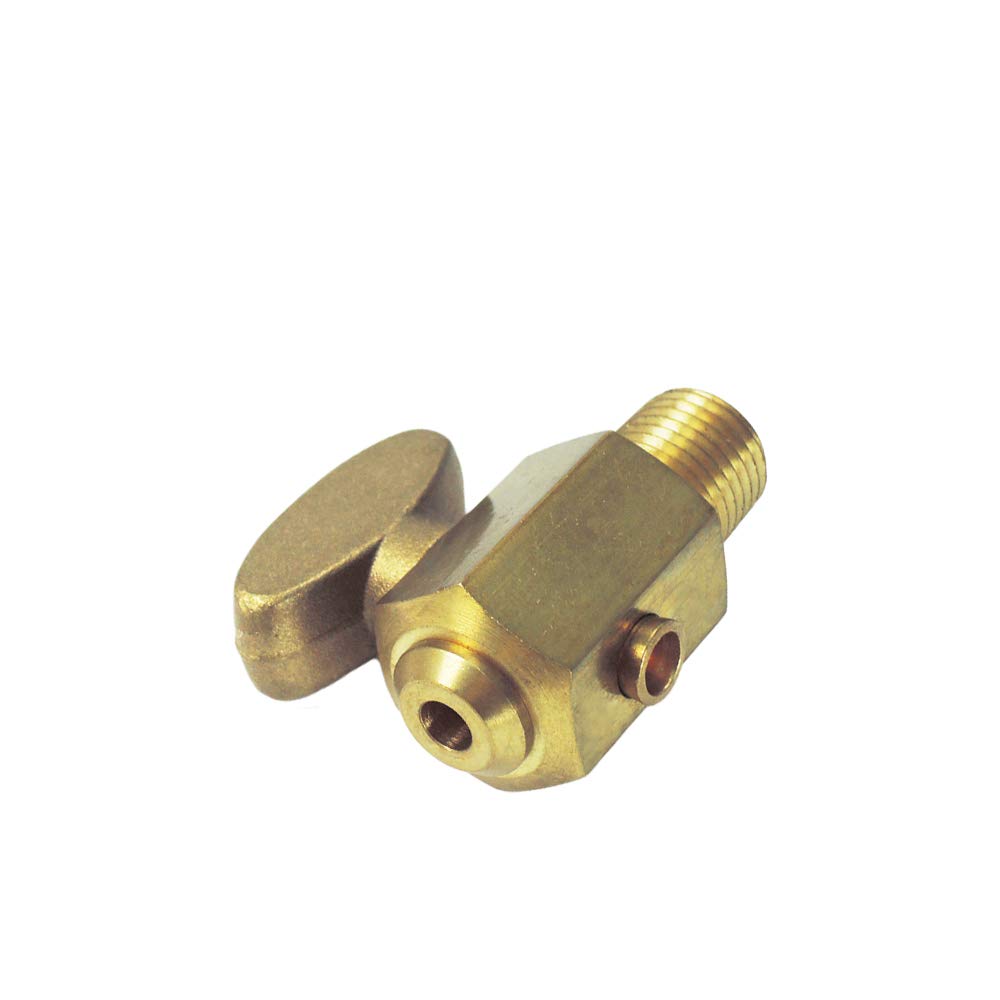Nigo Industrial Co. Air Brake Air Tank Drain Cock Ground Plug Shutoff (1/4'' Npt Male)