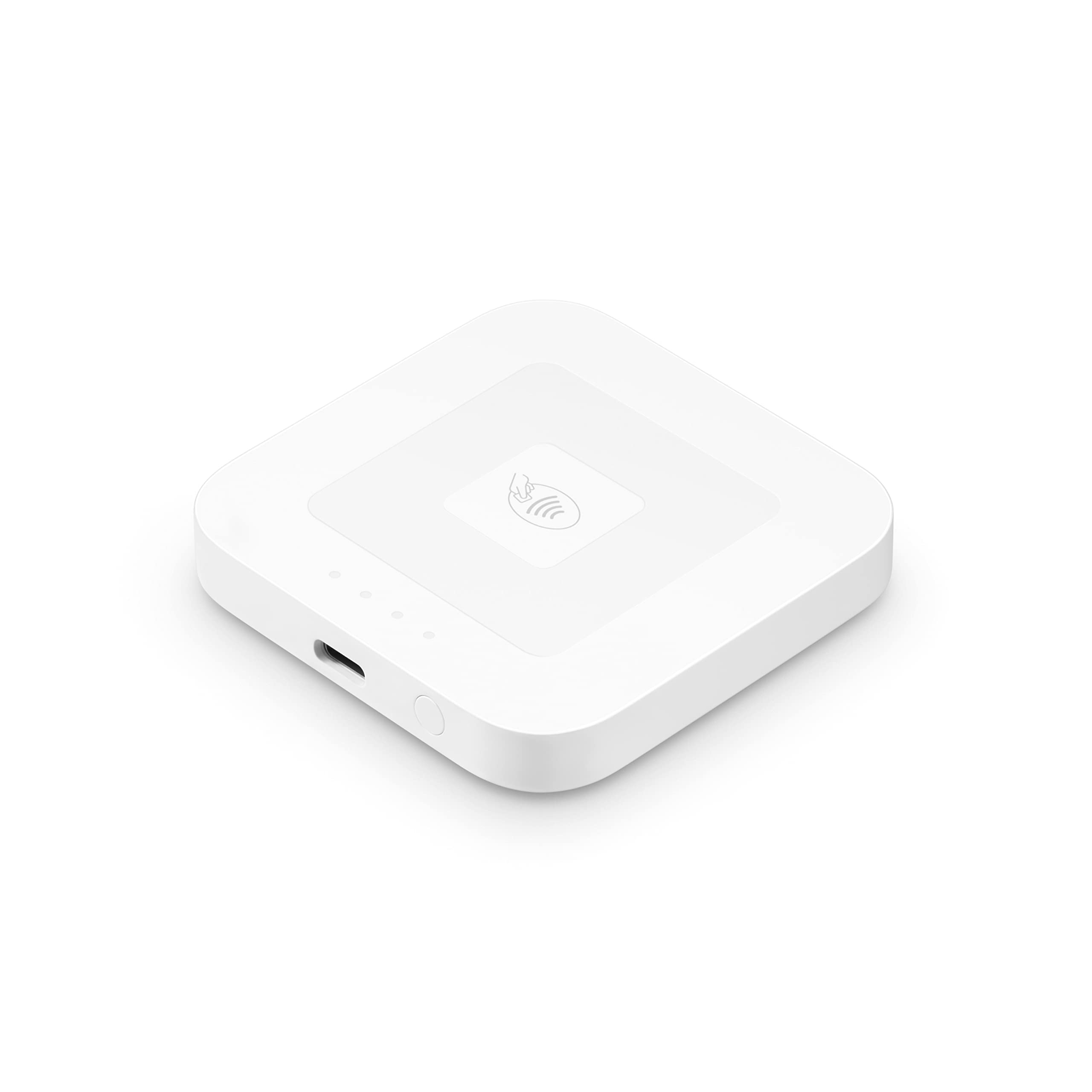 Square Reader 2nd Gen - Contactless & Chip Payment, Glossy White, Compact Design for Easy Transactions