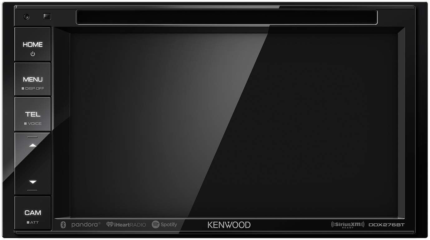 Kenwood Ddx276Bt 6.2 Dvd Receiver With Bluetooth | Double Din Bluetooth Car Stereo With 6.2 Clear Resistive Touch Panel