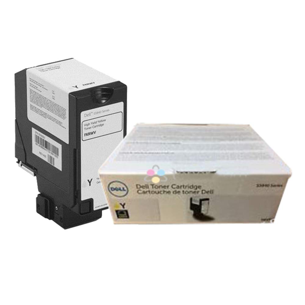 Dell Kt71F Toner, 6,000 Page Yield, Yellow