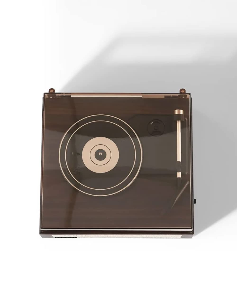 Crosley Cr6042A-Wa Scout 3-Speed Bluetooth Turntable With Built-In Speakers, Walnut