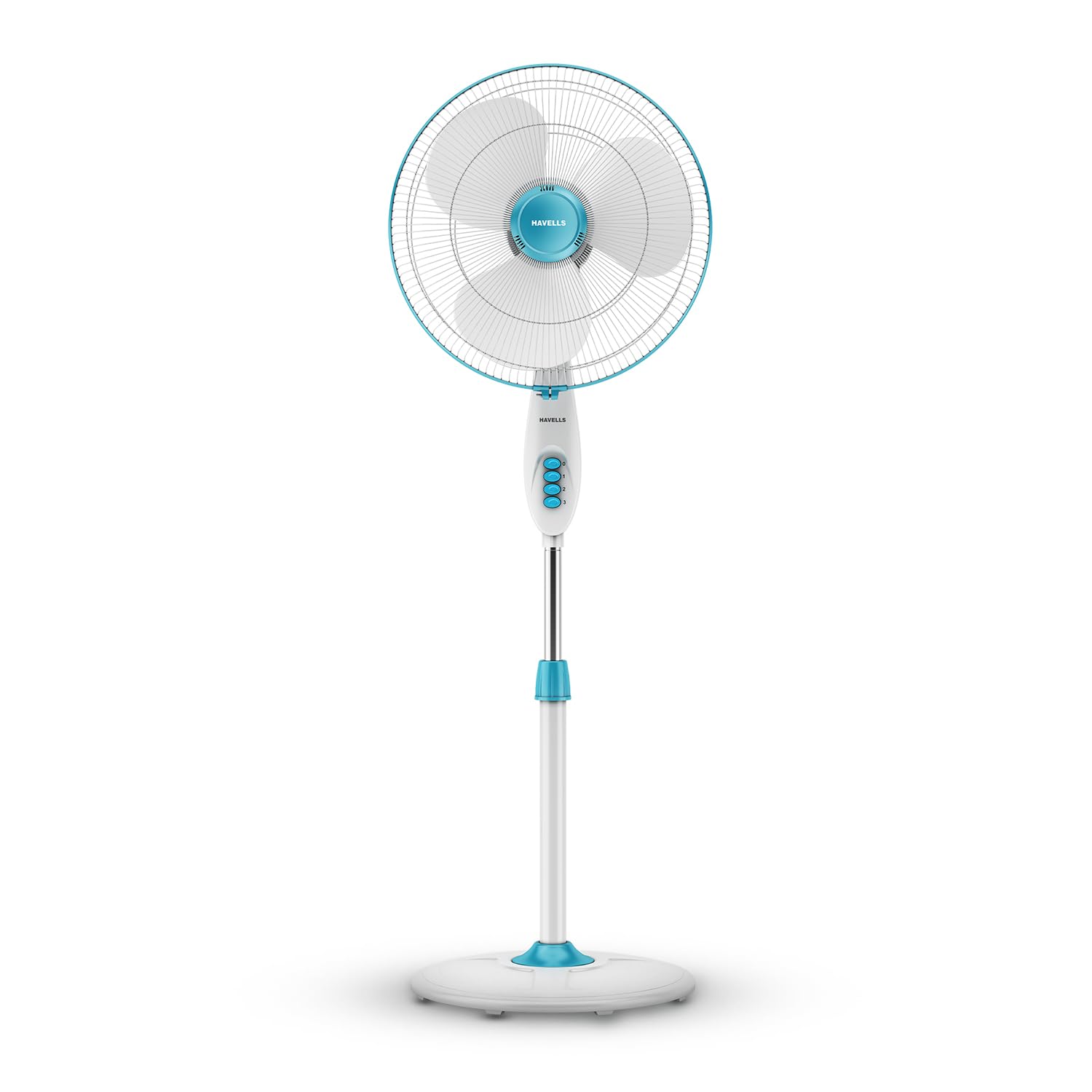 Havells Gatik Pro 400Mm Pedestal Fan| 120 Ribs Guard For Safety| Smooth Oscillation| Heavy Base| Isi Marked | 2 Year Warranty |