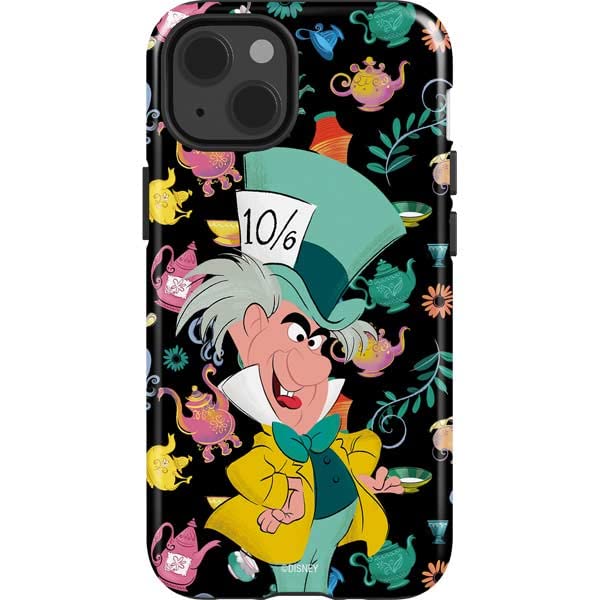 Skinit Impact Phone Case Compatible With Iphone 13   Officially Licensed Disney The Mad Hatter Design