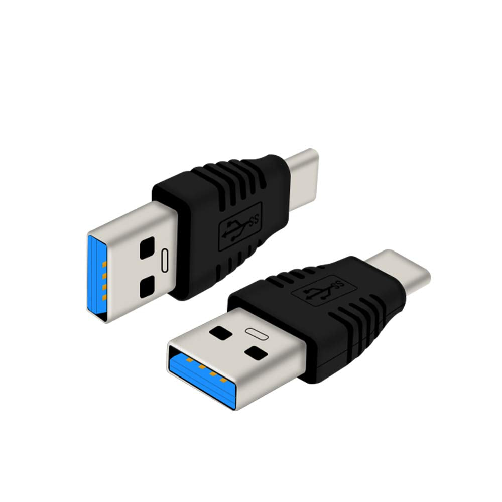 Rgzhihuifz Type C Male To Usb3.0 Male Adapter,Usb C To Usb A 5G 3A Converter, Usb 3.1 Am To Cm Support Data Synchronization And