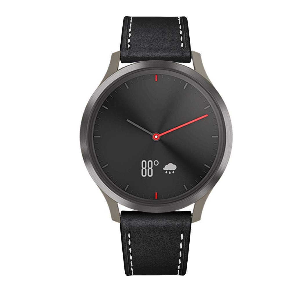 Yeejok Vivoactive 6/5/3 Bands For Men Women, 20Mm Watch Bands Replacement Metal + Leather Compatible For Garmin Venu/Venu Sq/Ven