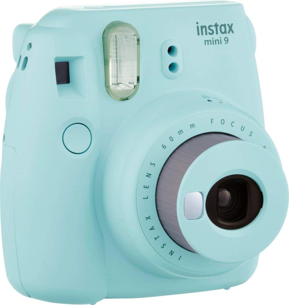 Fujifilm Instax Mini 9 Instant Camera - Ice Blue, 2.7X4.7X4.6 (Instax Mini 9 - Ice Blue)