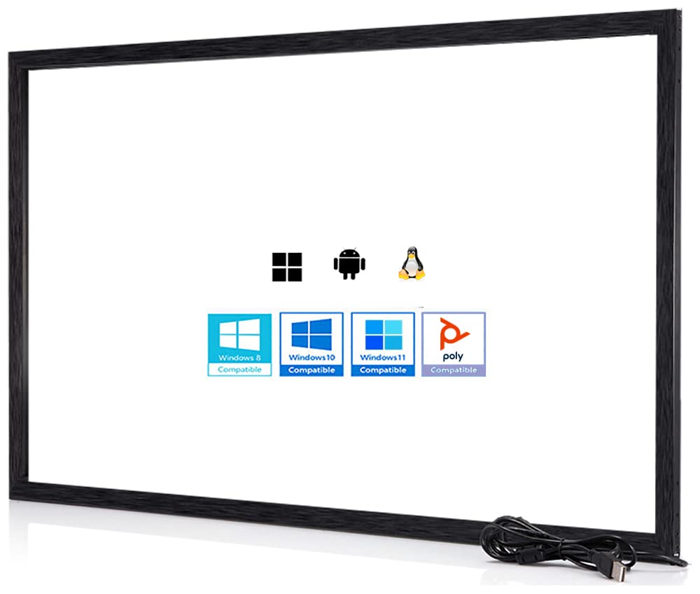 Chengying 70 inch Multi-Touch 10 Points Infrared Touch Frame - IR Touch Panel - 70 Infrared Touch Overlay - USB Interface - HID 