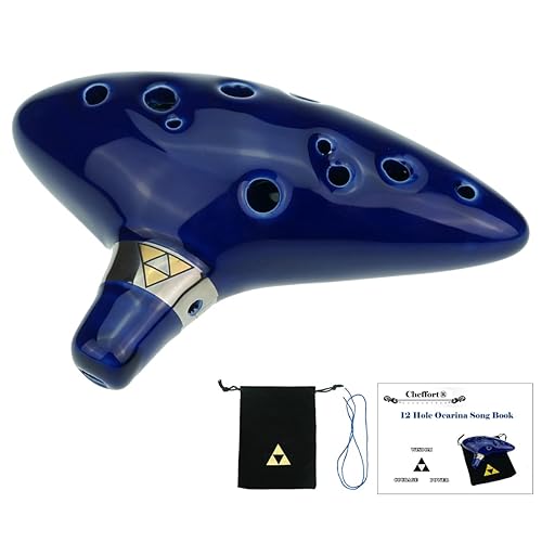 'Cheffort'' 12 Hole Ocarina From Legend Of Zelda,Alto C Ocarina With Protective Bag,Buy Zelda Ocarina,12 Hole Zelda Ocarina,Oca
