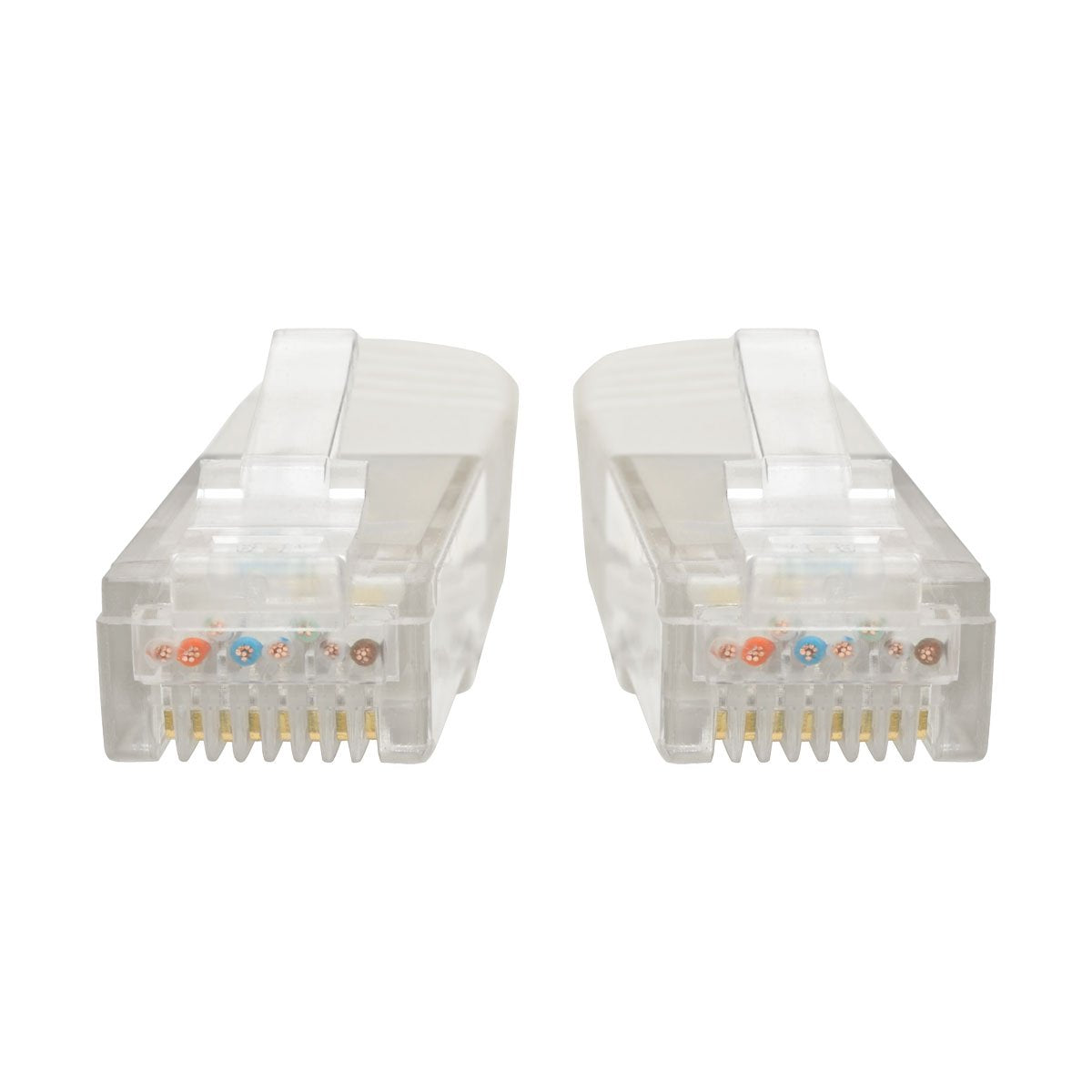 Tripp Lite Cat6 Cat5E Gigabit Molded Patch Cable Rj45 M/M White 550Mhz 100Ft 100' (N200 100 Wh)