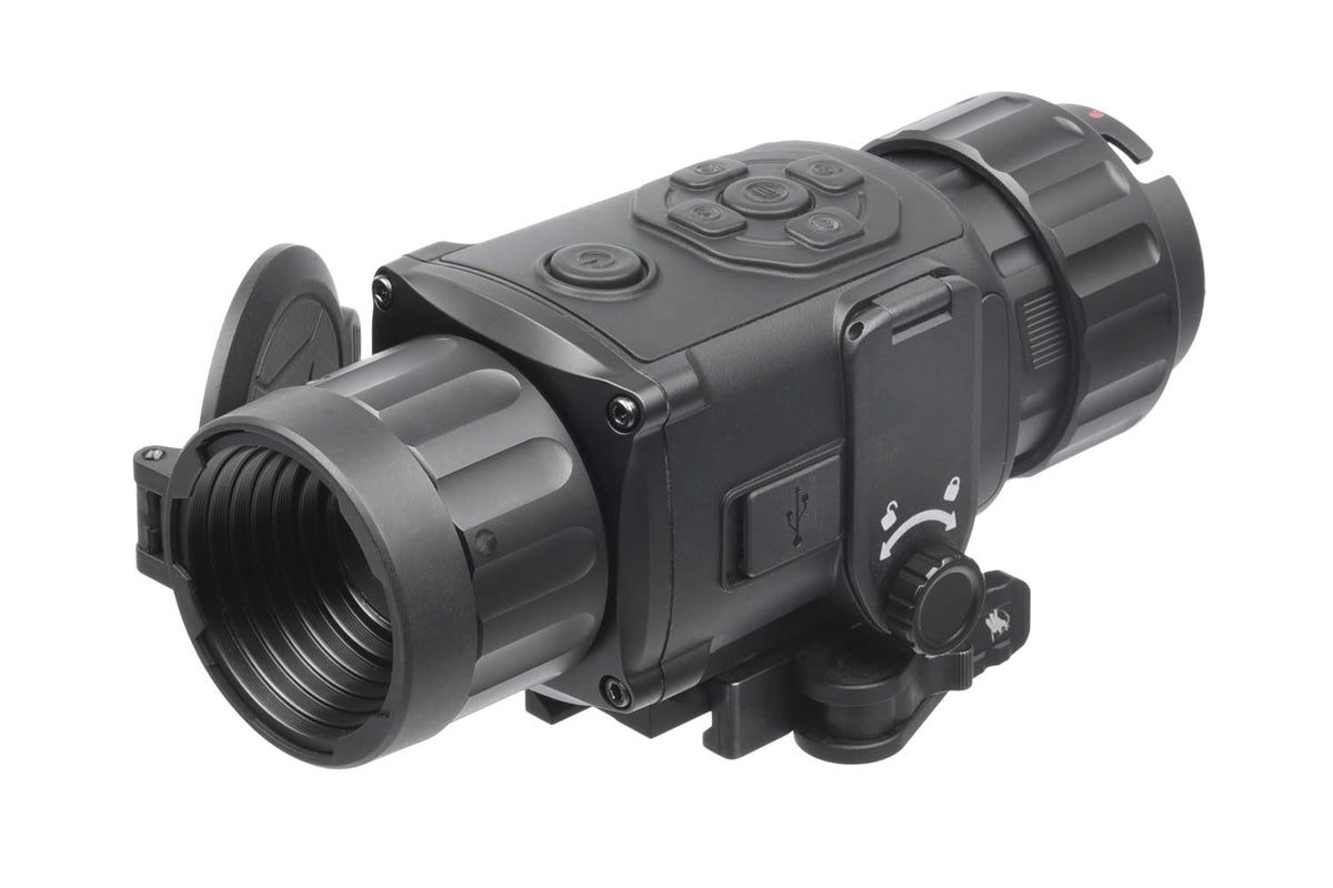Agm Global Vision Rattler Tc19 256 Thermal Imaging Clip On System Thermal Riflescope   256X192 Resolution, Video Recording, Wi F