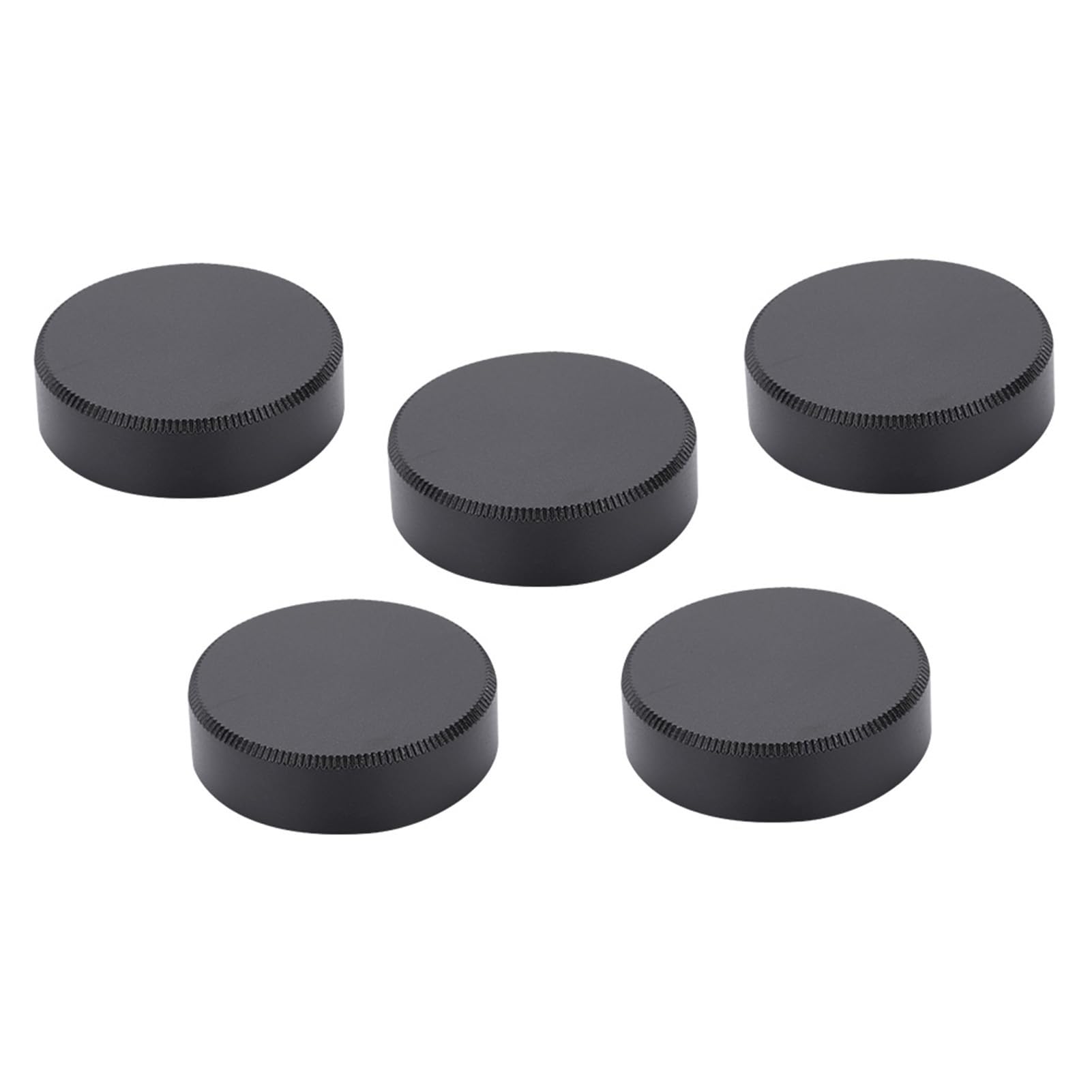 Yoidesu Lens for 25mm C-Mount Lens,2 Colors 5pcs C Mount Rear Lens for CCTV TV Lenses(Black)